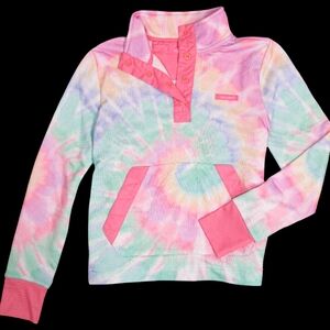 Simply Southern Multi-Color Tie Dye Pullover Jacket